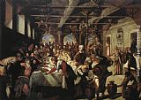 Jacopo Robusti Tintoretto Famous Paintings - Marriage at Cana